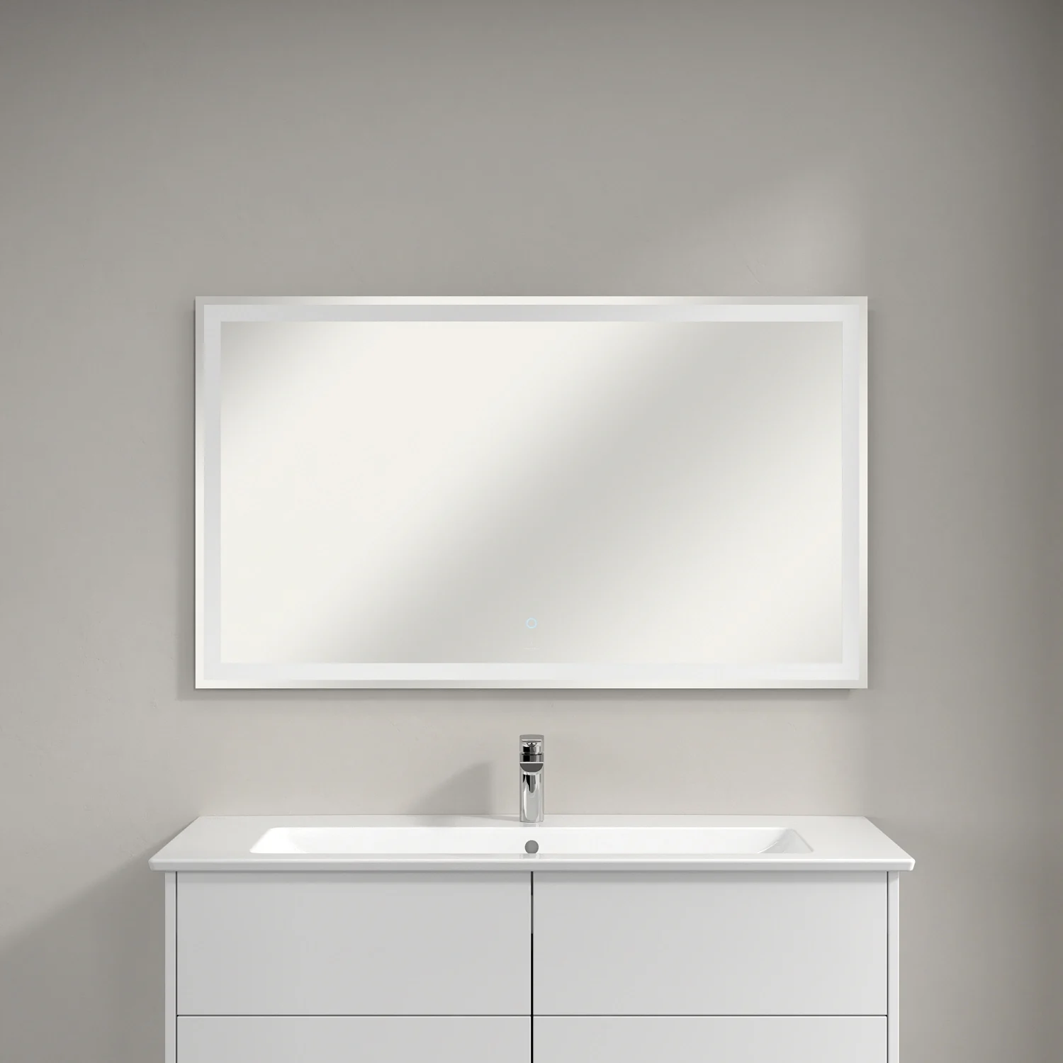 Villeroy & Boch Finero Badspiegel 120 x 70 cm mit umlaufendem LED-Lichtband Bild 2