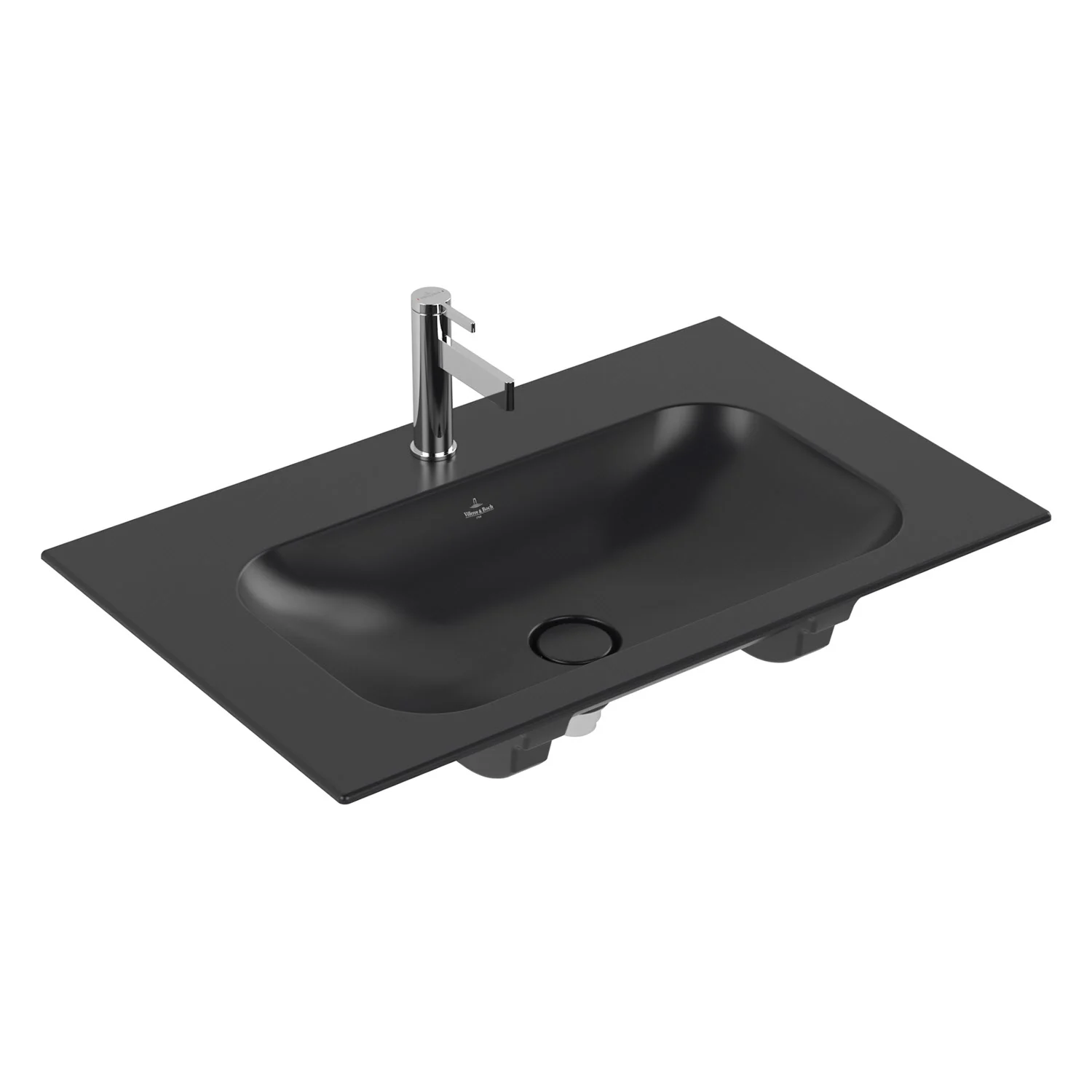 Villeroy & Boch Finion – umywalka szafkowa 80 cm, 1 otwór na baterię, bez przelewu Zdjęcie 2