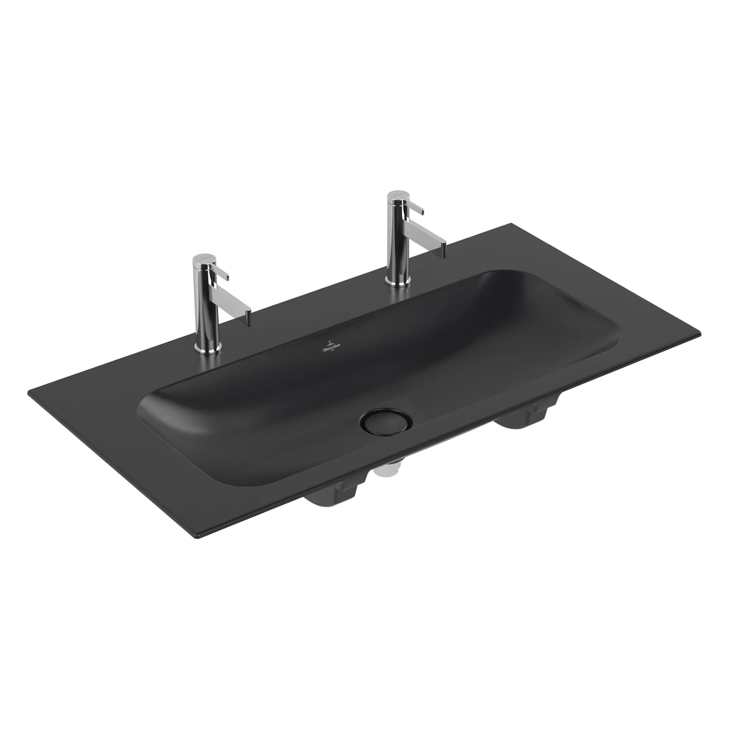 Villeroy & Boch Finion – umywalka szafkowa 100 cm, 2 otwory na baterię, bez przelewu Zdjęcie 2