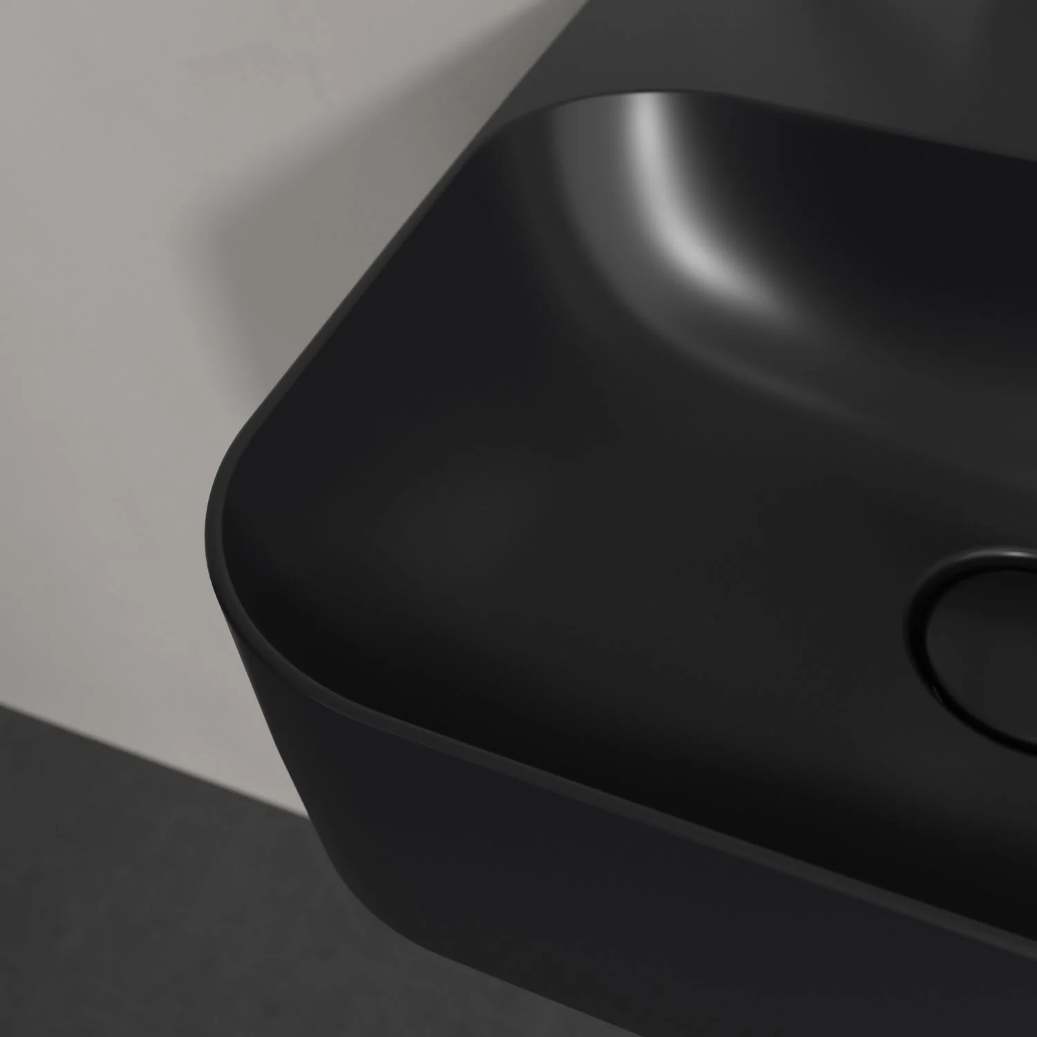 Umywalka mała Villeroy & Boch Finion 43 x 39 cm z jednym otworem na baterię, z przelewem ViFlow Zdjęcie 6