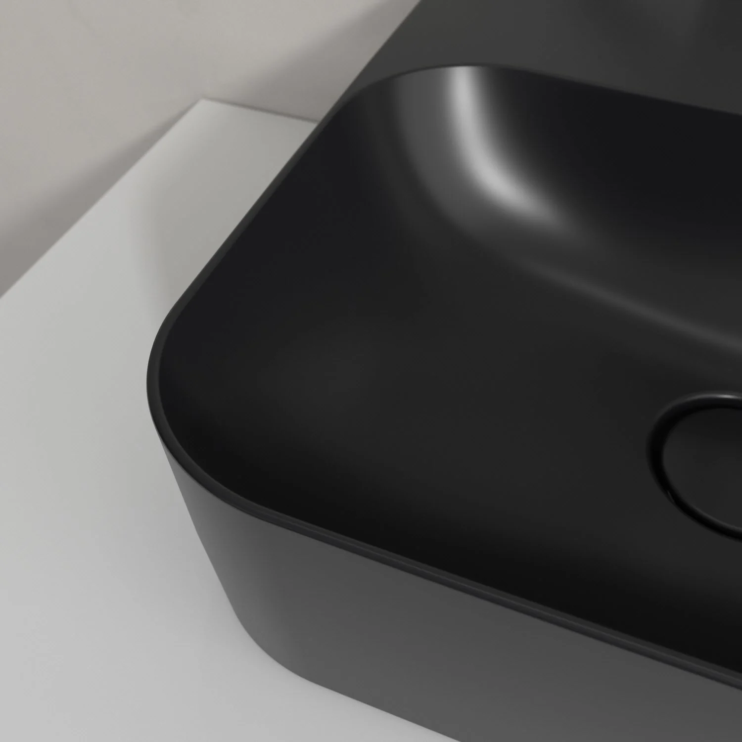 Umywalka mała Villeroy & Boch Finion 43 x 39 cm z jednym otworem na baterię, z przelewem ViFlow Zdjęcie 6