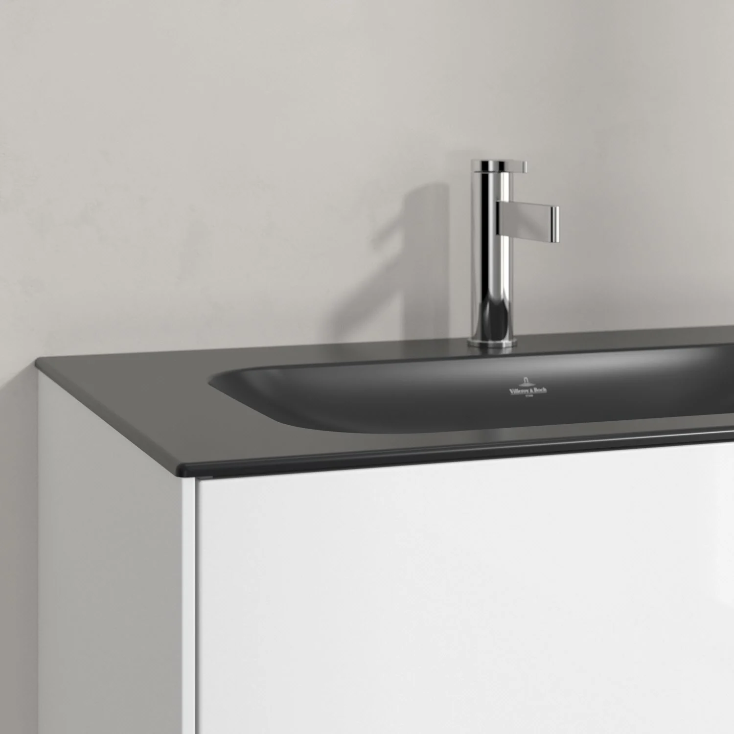 Villeroy & Boch Finion – umywalka szafkowa 80 cm, 1 otwór na baterię, z przelewem ViFlow Zdjęcie 7