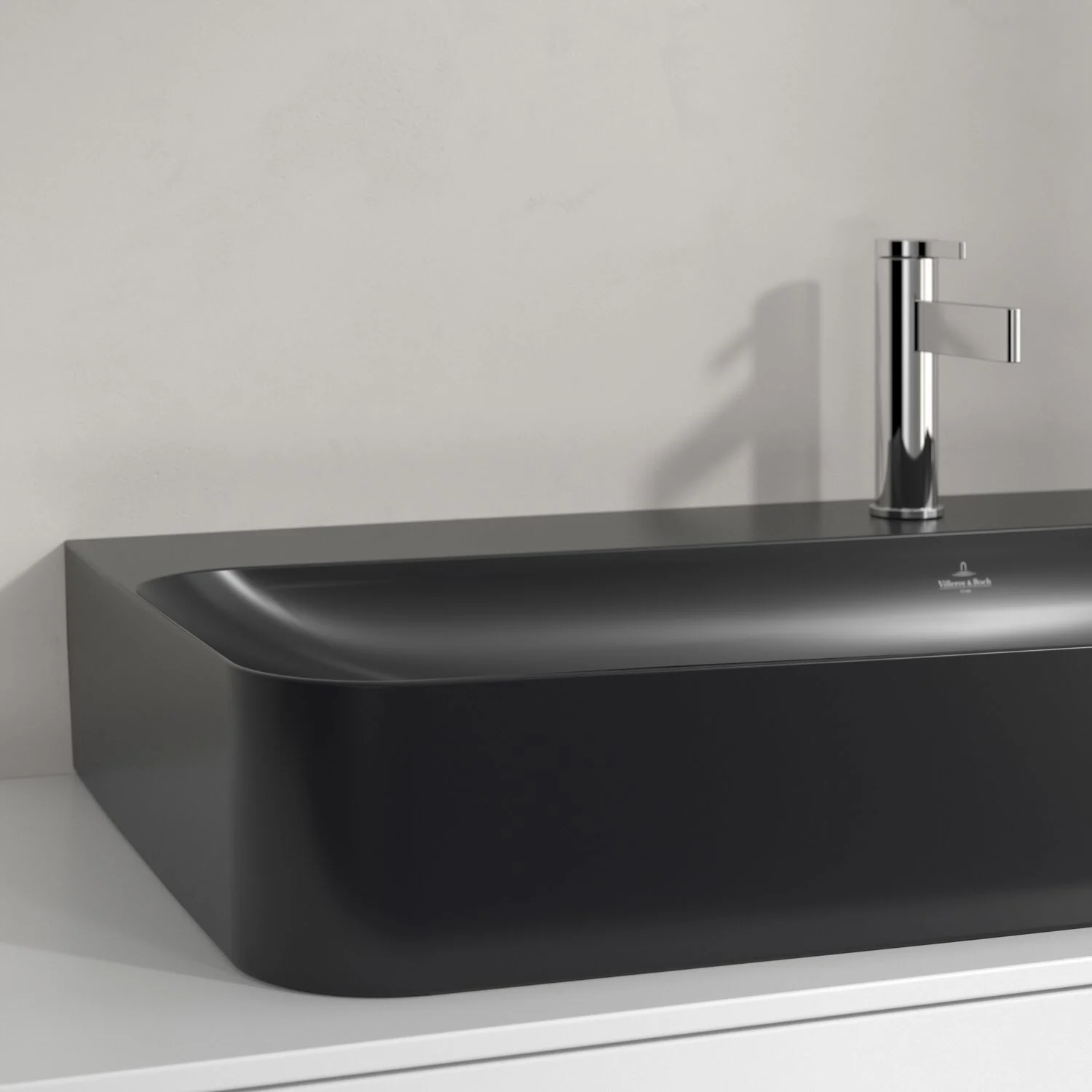 Umywalka Villeroy & Boch Finion 100 cm z jednym otworem na baterię, z przelewem ViFlow Zdjęcie 7
