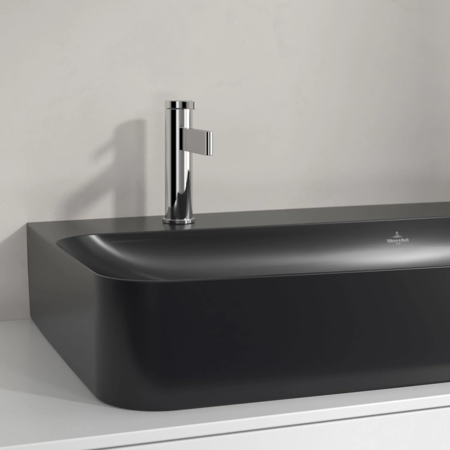 Umywalka Villeroy & Boch Finion 100 cm z 2 otworami na baterię, bez przelewu Zdjęcie 7