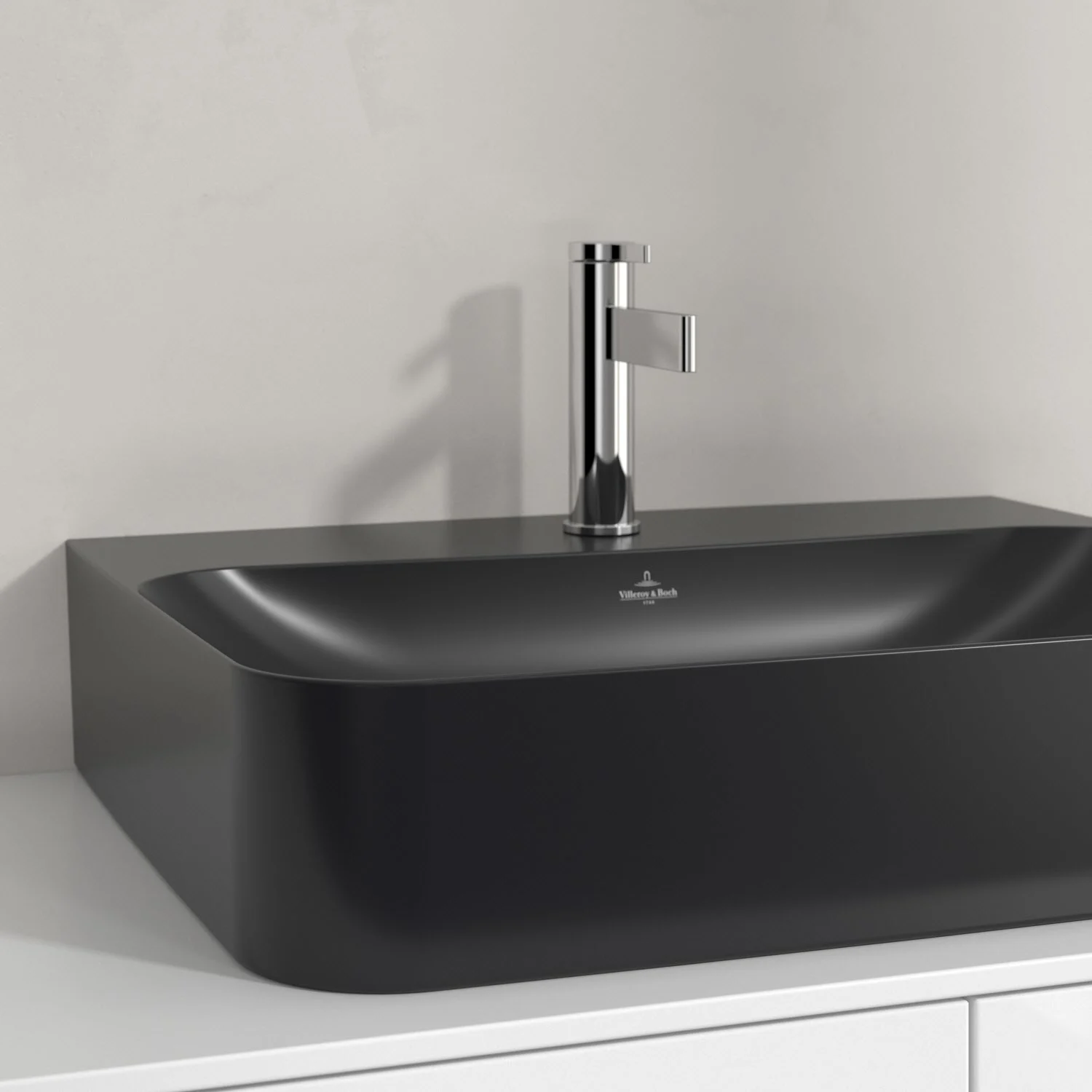 Umywalka Villeroy & Boch Finion 60 cm z jednym otworem na baterię, z przelewem ViFlow Zdjęcie 7