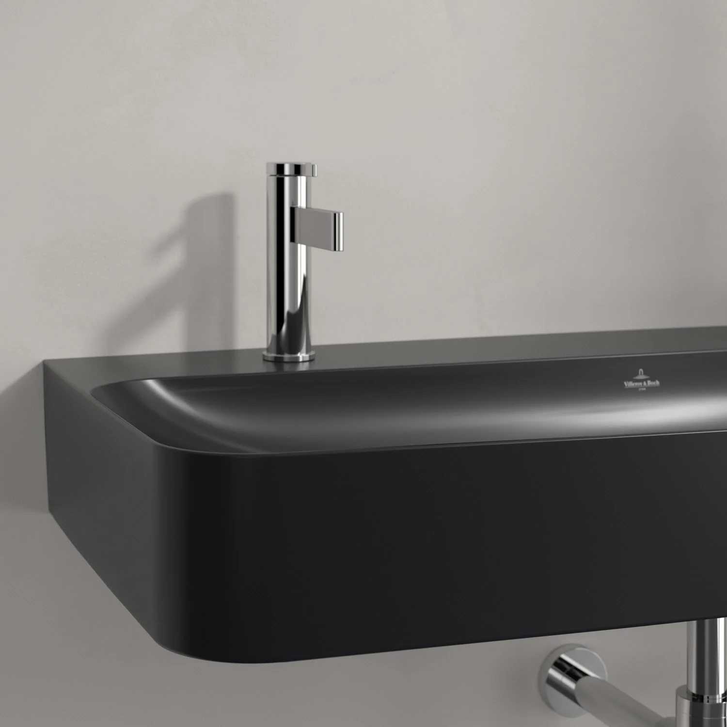 Umywalka Villeroy & Boch Finion 100 cm z 2 otworami na baterię, bez przelewu Zdjęcie 7