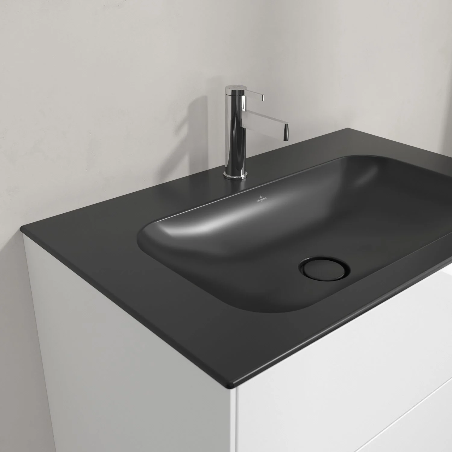 Villeroy & Boch Finion – umywalka szafkowa 80 cm, 1 otwór na baterię, bez przelewu Zdjęcie 8