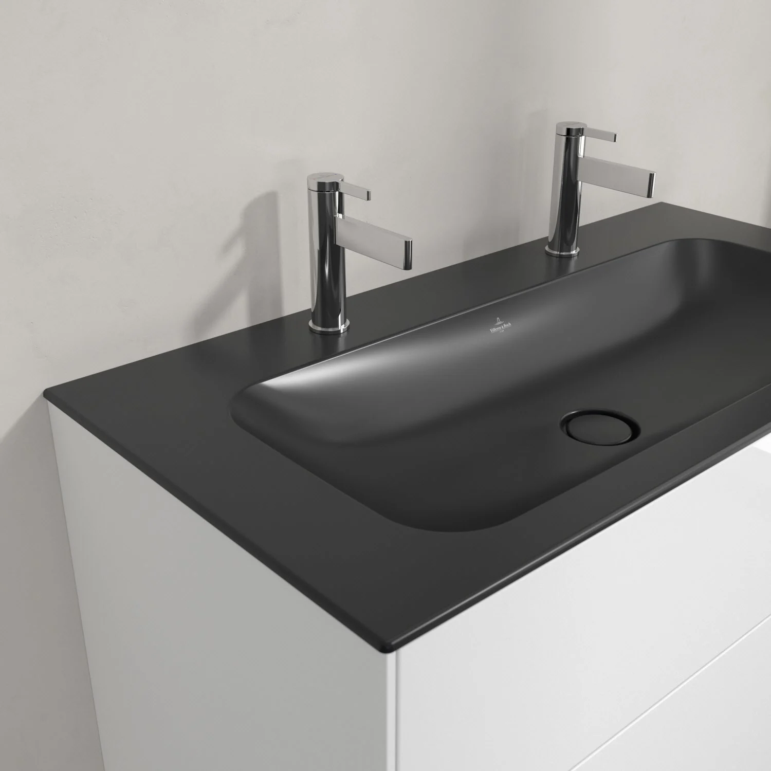 Villeroy & Boch Finion – umywalka szafkowa 100 cm, 2 otwory na baterię, bez przelewu Zdjęcie 8