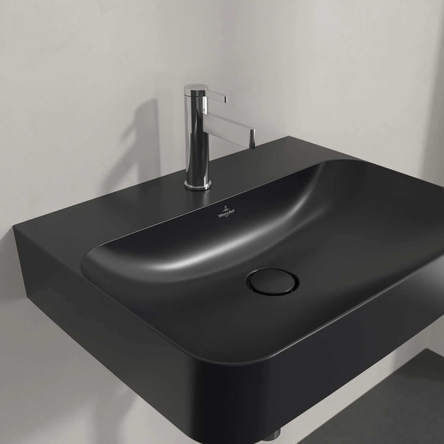 Umywalka Villeroy & Boch Finion 60 cm z jednym otworem na baterię, bez przelewu Zdjęcie 8