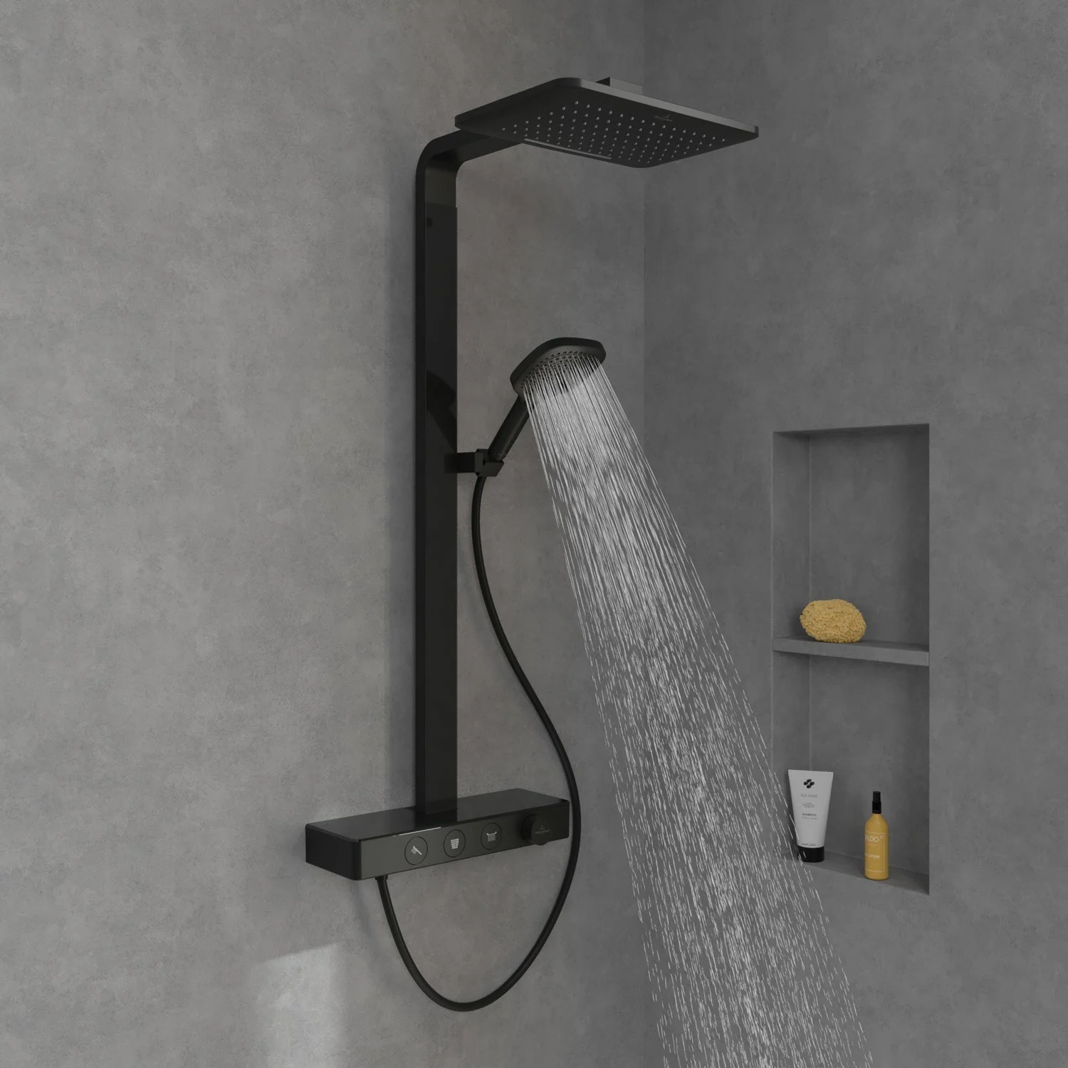Villeroy & Boch Infinity Showers Duschsystem mit 3 Funktionen für Wandmontage Bild 6