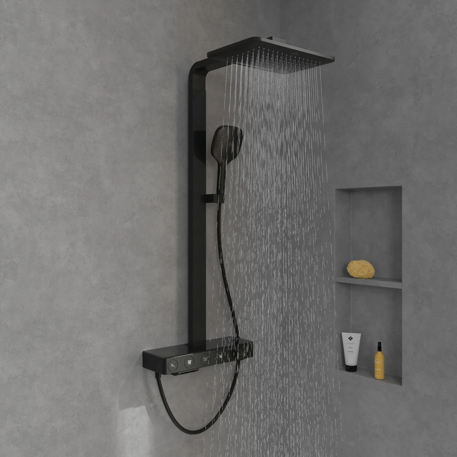 Villeroy & Boch Infinity Showers Duschsystem mit 4 Funktionen für Wandmontage Bild 6
