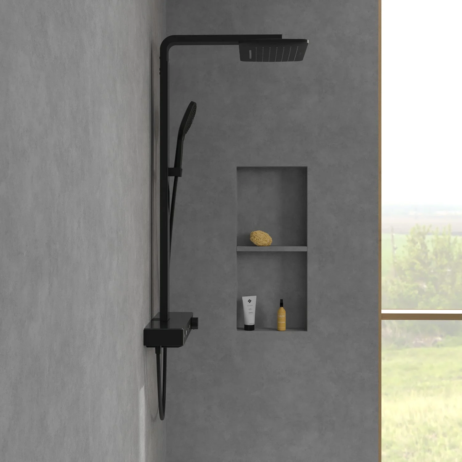Villeroy & Boch Infinity Showers Duschsystem mit 4 Funktionen für Wandmontage Bild 8