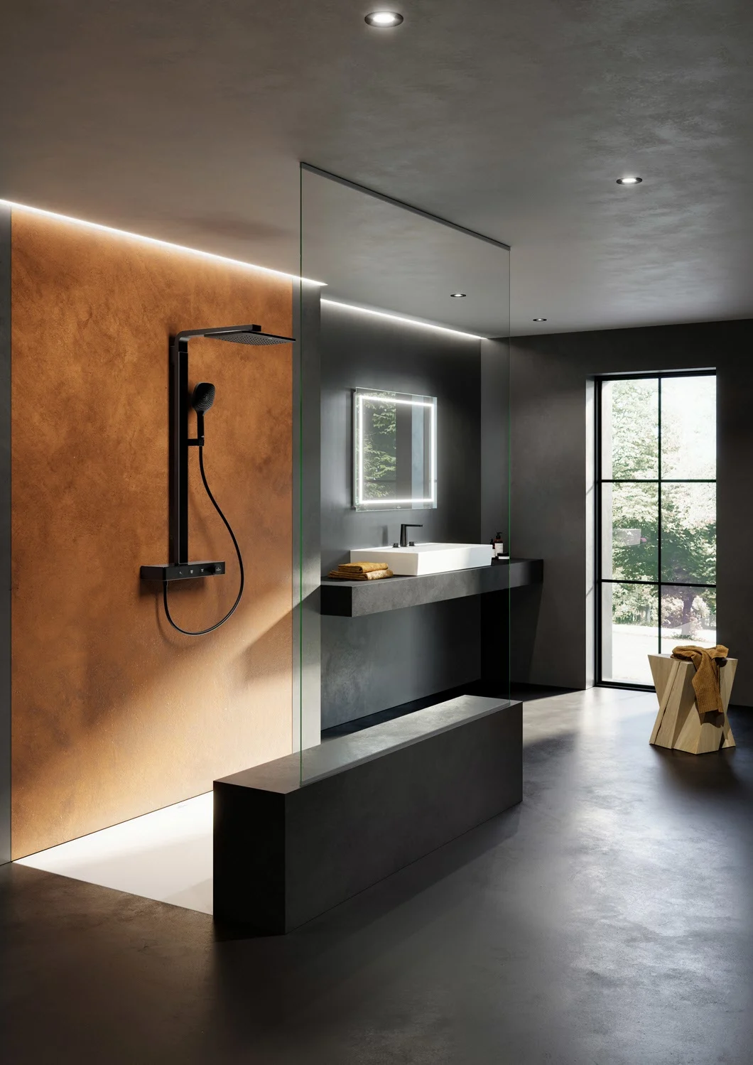 Villeroy & Boch Infinity Showers Duschsystem mit 3 Funktionen für Wandmontage Bild 12