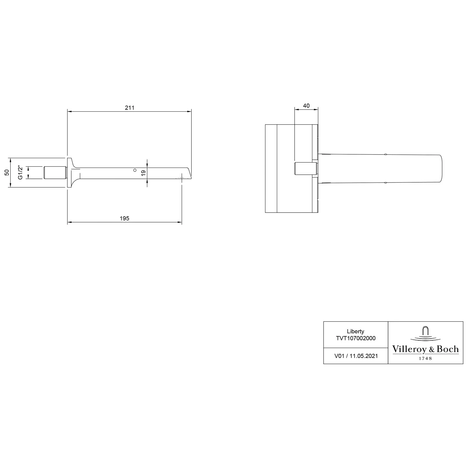 Villeroy & Boch Liberty Badewannenauslauf Bild 4