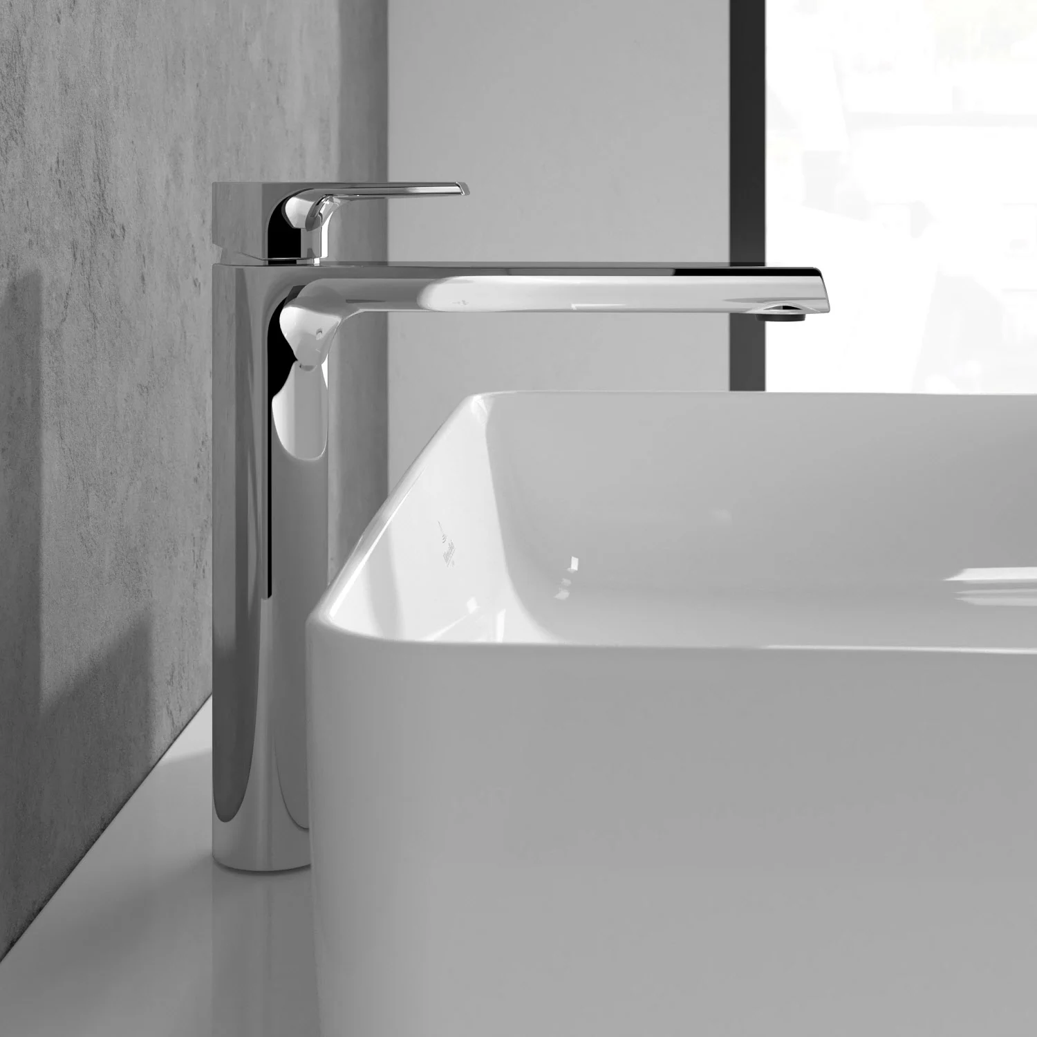 Villeroy & Boch Liberty Einhebel-Waschtischarmatur erhöht