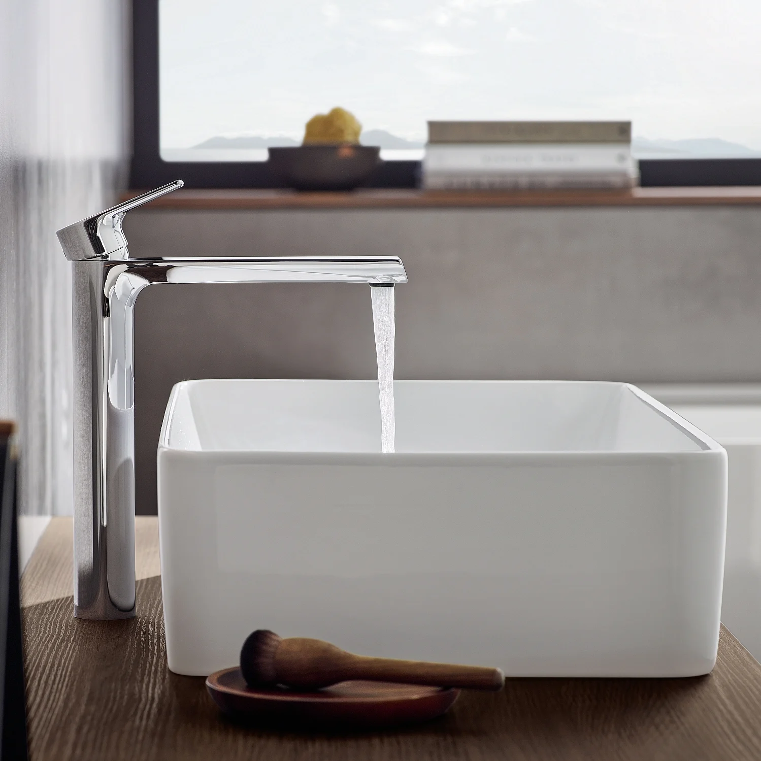Zlew z bieżącą wodą i kranem, Villeroy & Boch