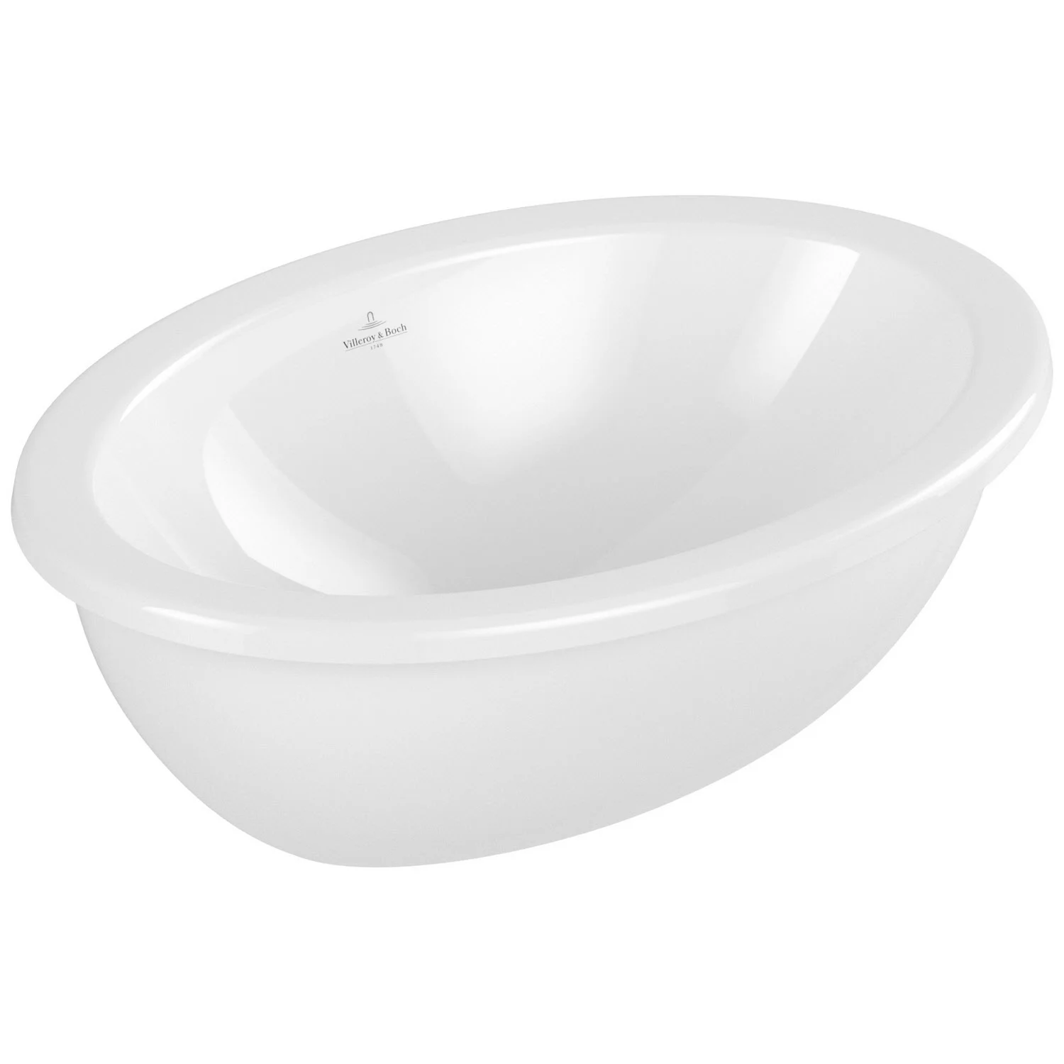 Biała miska w widoku z boku, Villeroy & Boch