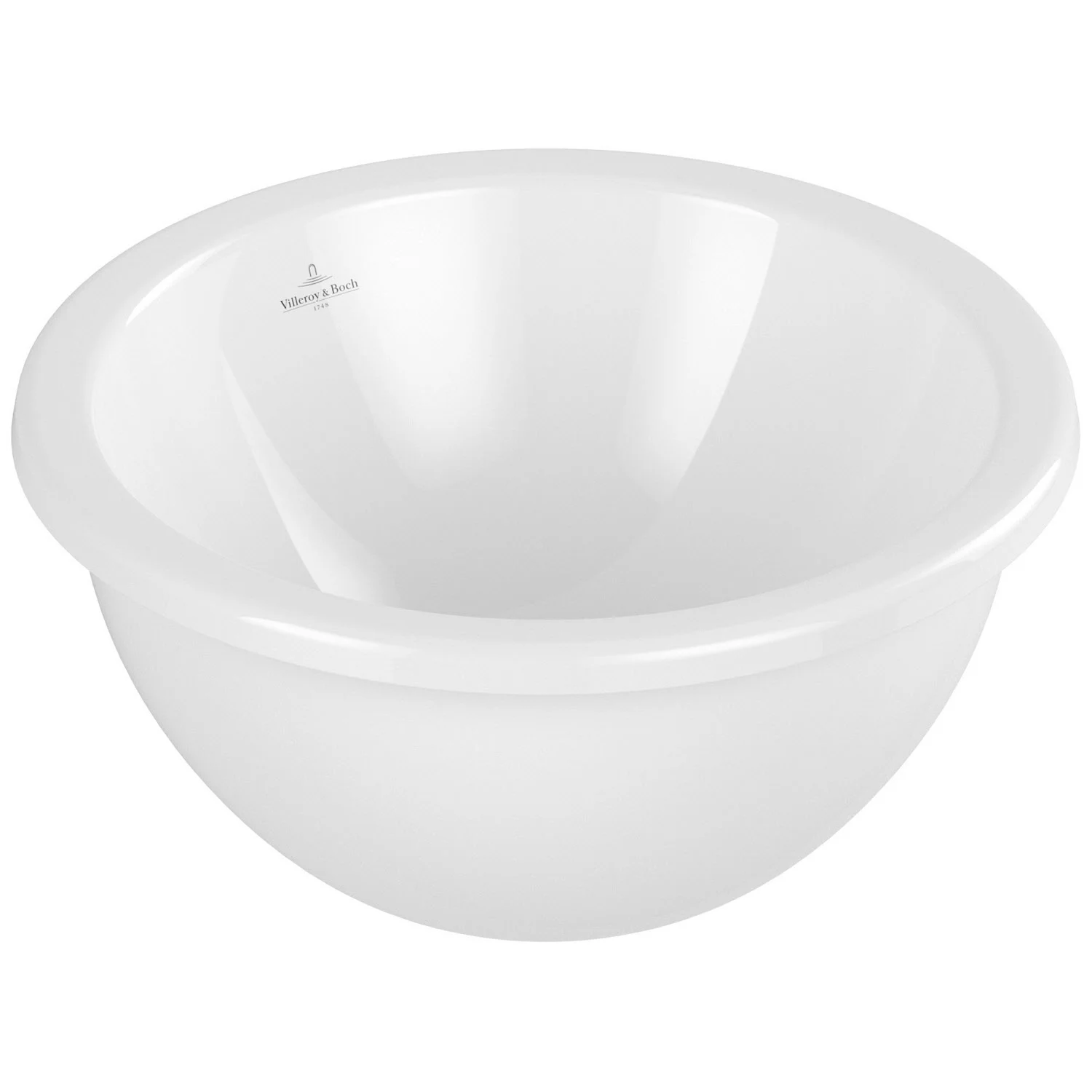 Biała miska widok z przodu, Villeroy & Boch