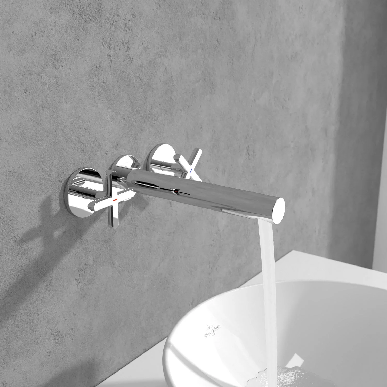 Bateria z bieżącą wodą nad umywalką, Villeroy & Boch