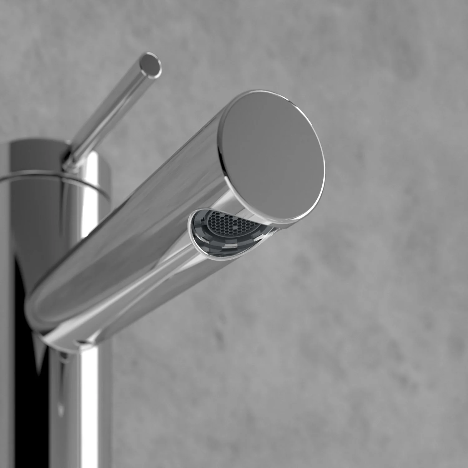 Chromowana bateria z dźwignią w zbliżeniu, Villeroy & Boch