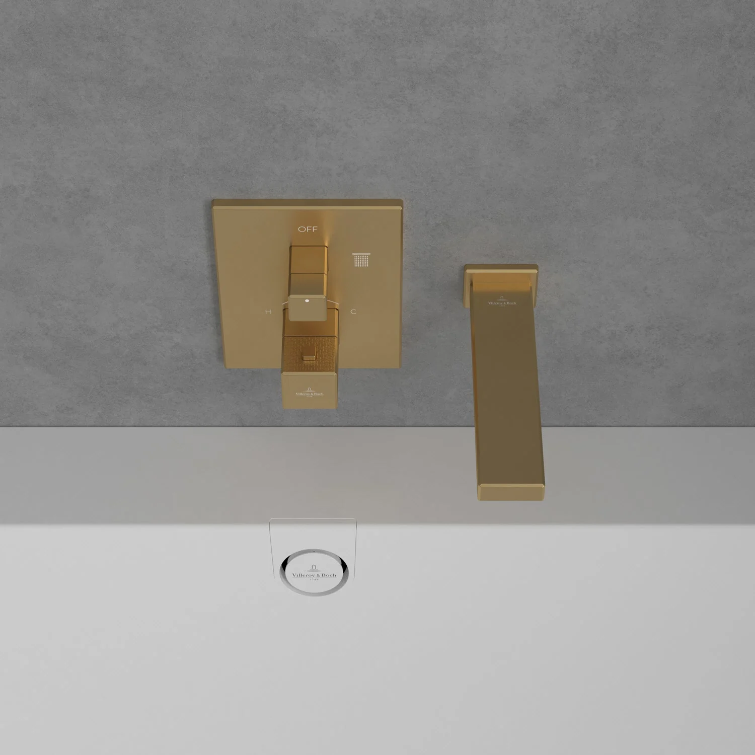 Villeroy & Boch Mettlach Unterputz-Thermostat mit Einwege-Mengenregulierung Bild 6