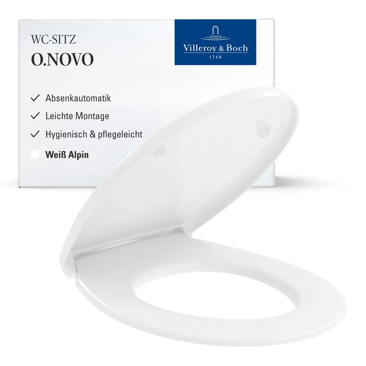 Villeroy & Boch O.novo WC-Sitz mit QuickRelease und SoftClosing Bild 3