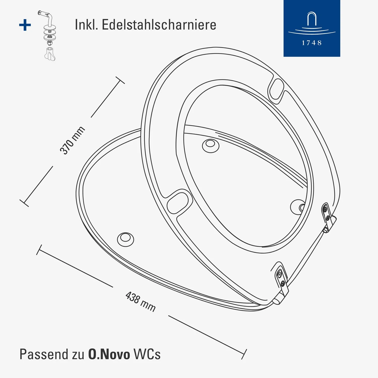 Villeroy & Boch O.novo WC-Sitz Bild 5