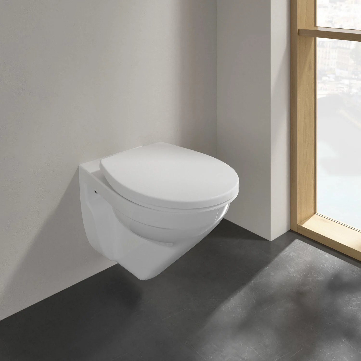 Villeroy & Boch O.novo Wand-WC mit DirectFlush, spülrandlos Bild 3