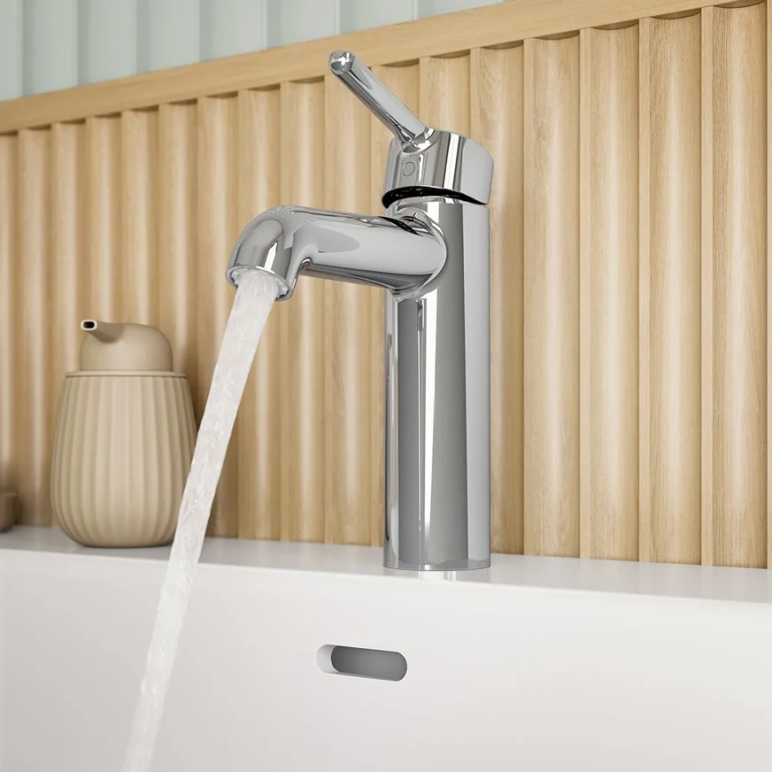 Chromowana bateria z płynącą wodą, Villeroy & Boch