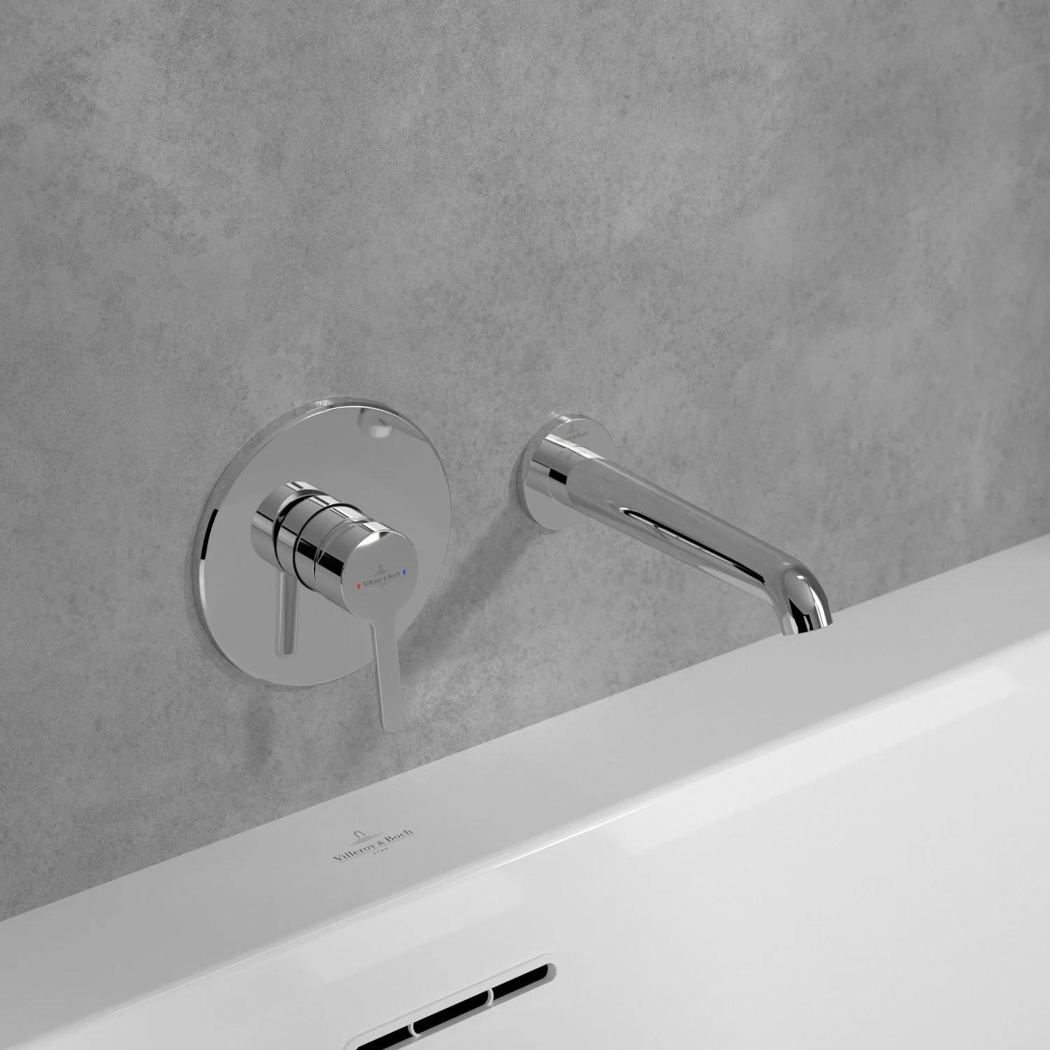 Villeroy & Boch Skyla Badewannenauslauf für Wandmontage Bild 2