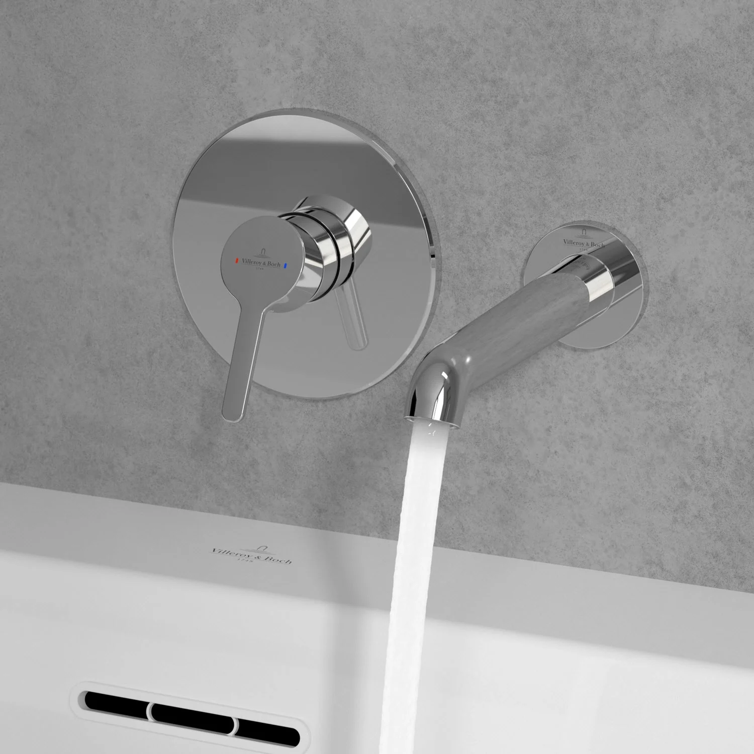 Villeroy & Boch Skyla Badewannenauslauf für Wandmontage Bild 3