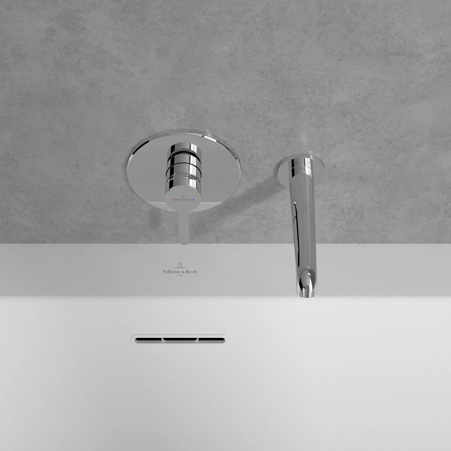 Villeroy & Boch Skyla Badewannenauslauf für Wandmontage Bild 7