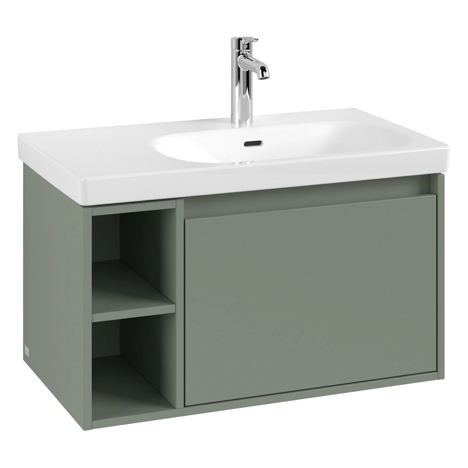 Villeroy & Boch Skyla Waschtischunterschrank 77,2 x 43,6 cm, 1 Auszug, Stauraum links Bild 2
