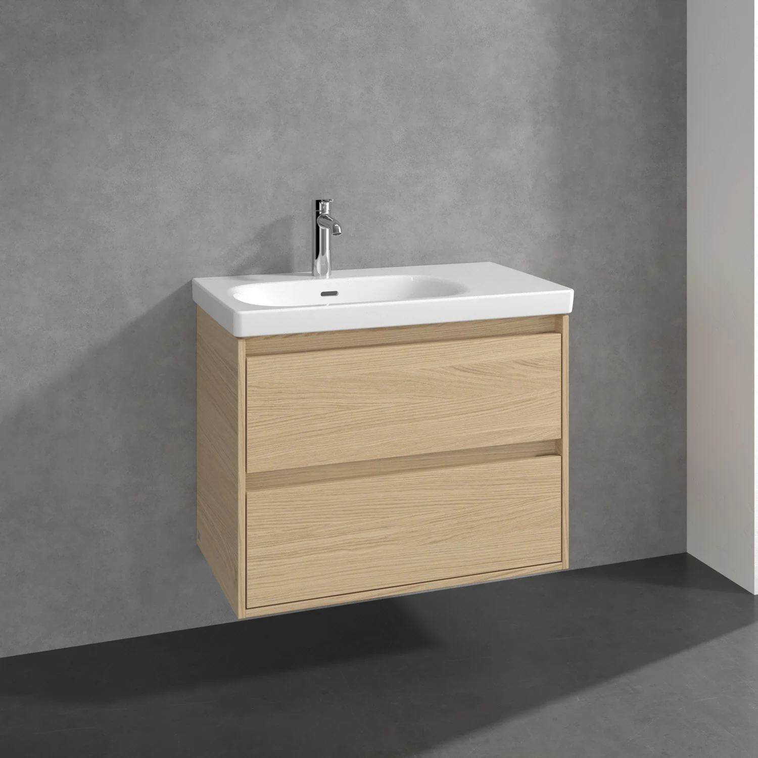 Szafka pod umywalkę Villeroy & Boch Skyla 77,2 x 59,6 cm, 2 szuflady