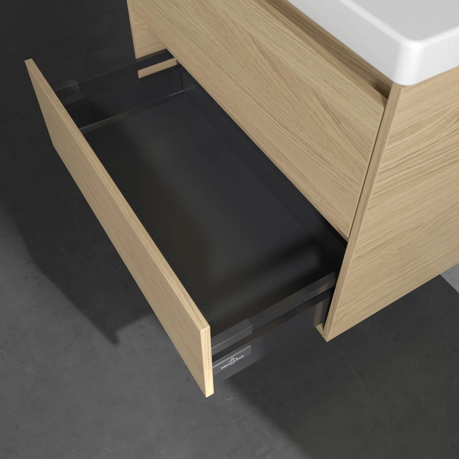 Szafka pod umywalkę Villeroy & Boch Skyla 77,2 x 59,6 cm, 2 szuflady Zdjęcie 4