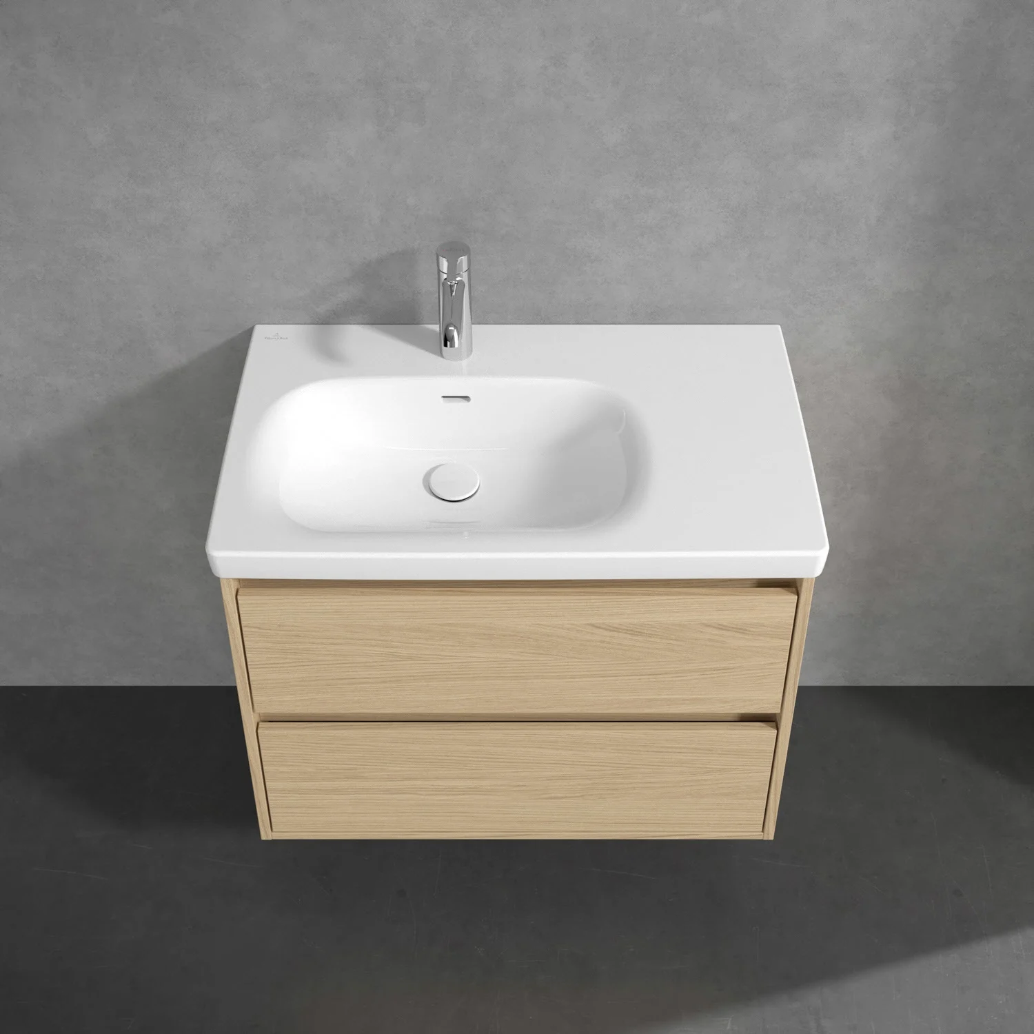 Szafka pod umywalkę Villeroy & Boch Skyla 77,2 x 59,6 cm, 2 szuflady Zdjęcie 7