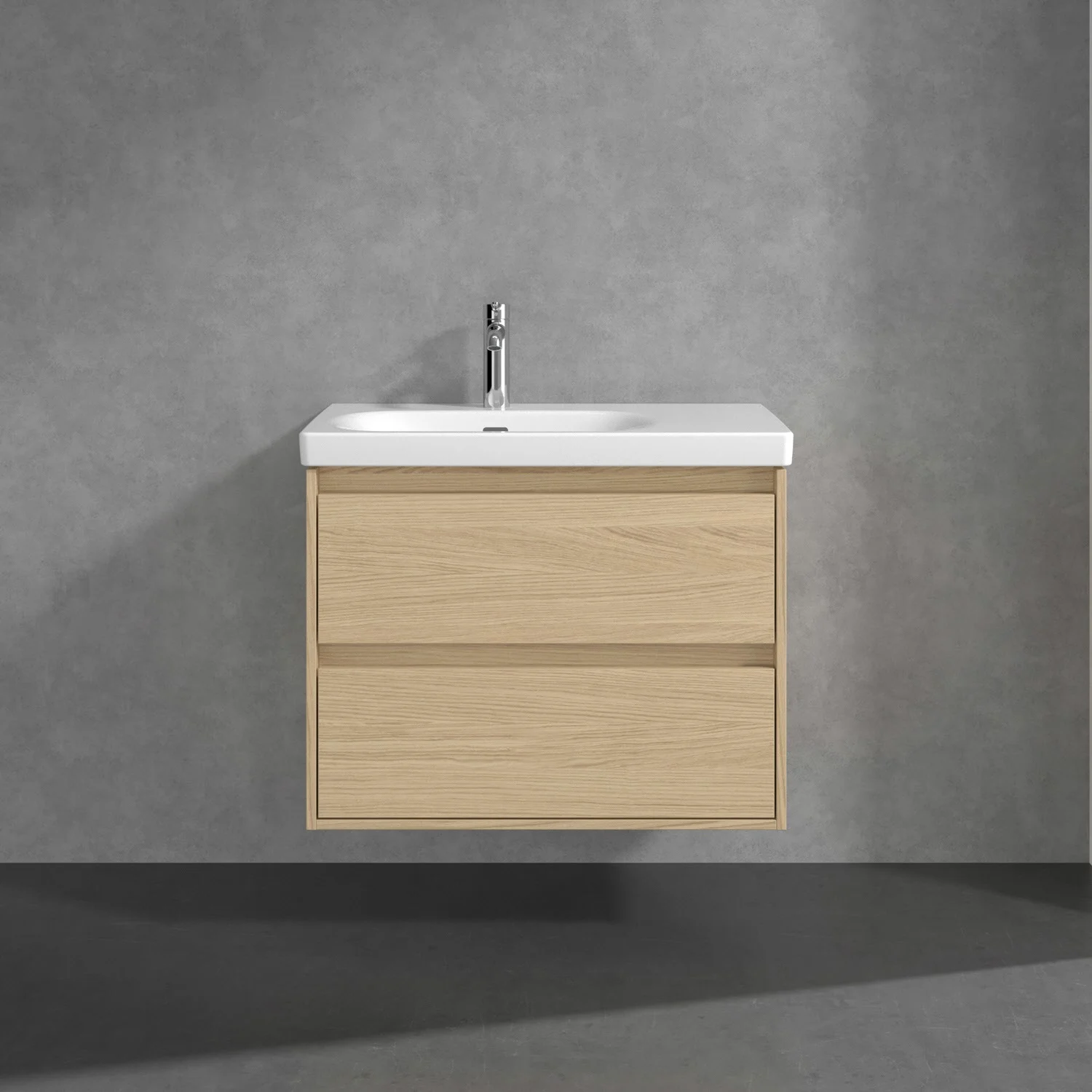 Szafka pod umywalkę Villeroy & Boch Skyla 77,2 x 59,6 cm, 2 szuflady Zdjęcie 8