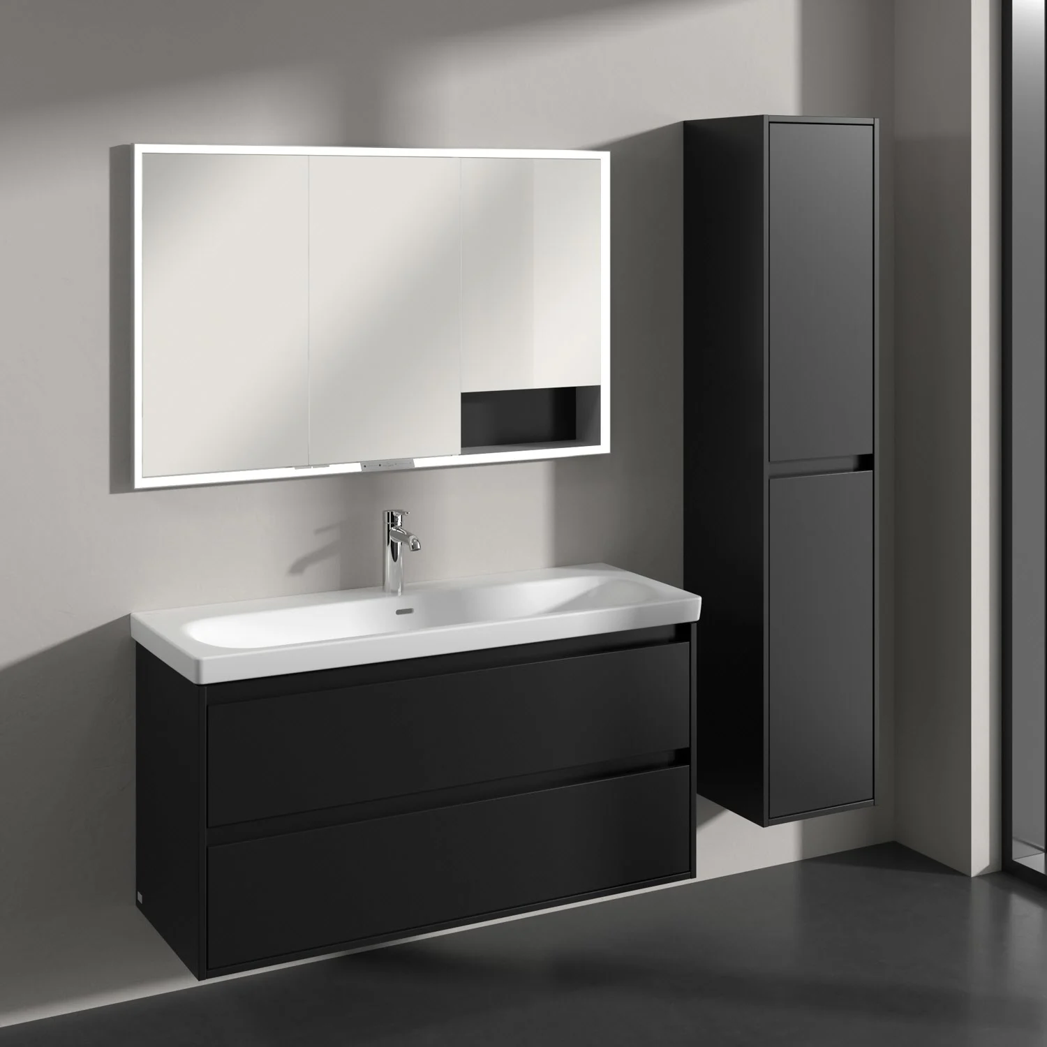 Villeroy & Boch Skyla – szafka wysoka 35 x 170 cm, otwierana w prawo Zdjęcie 5