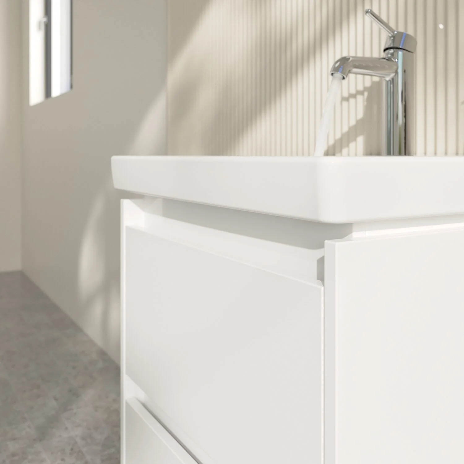 Villeroy & Boch Skyla Waschtischunterschrank 52,2 x 59,6 cm, 2 Auszüge Bild 3