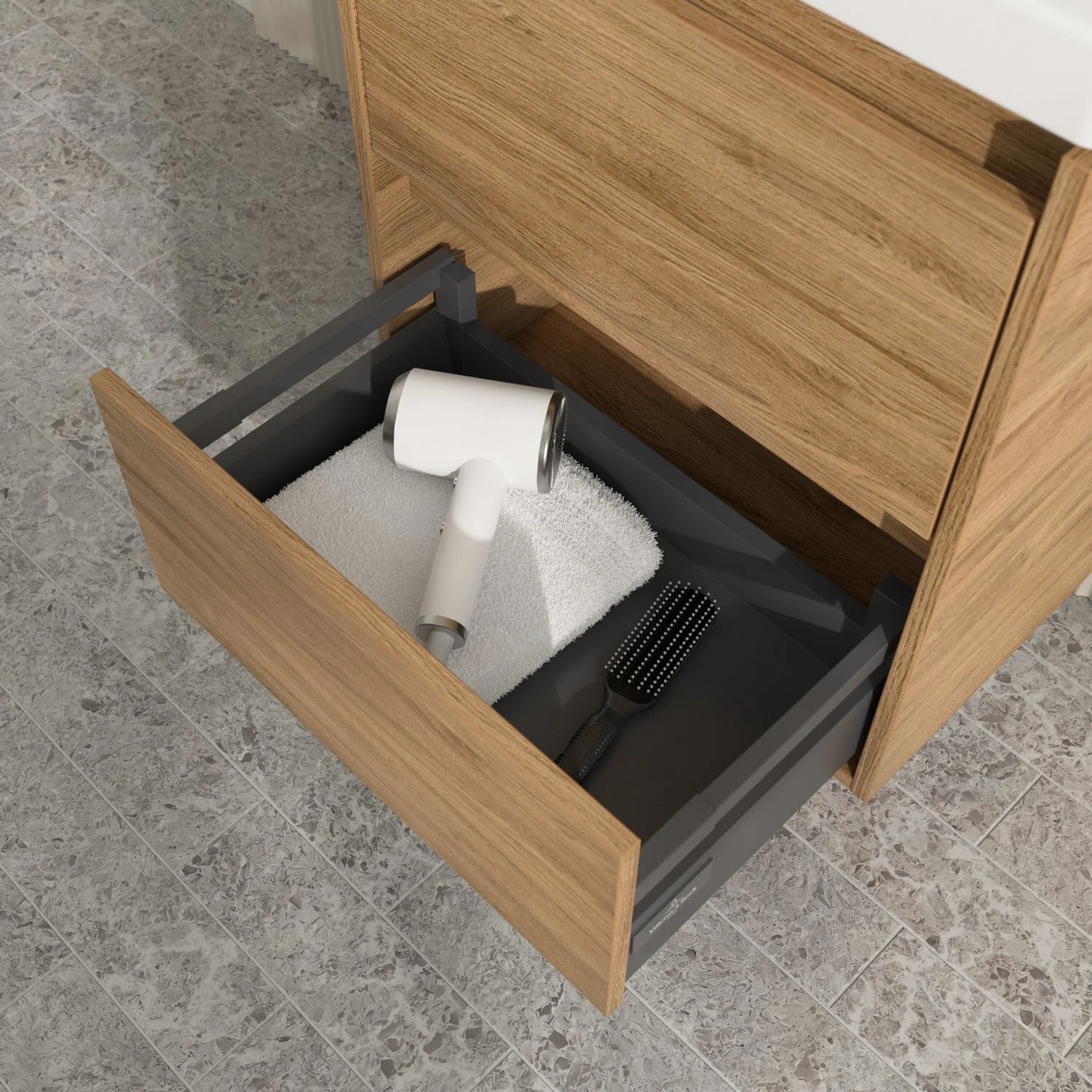 Villeroy & Boch Skyla Waschtischunterschrank 52,2 x 59,6 cm, 2 Auszüge Bild 4