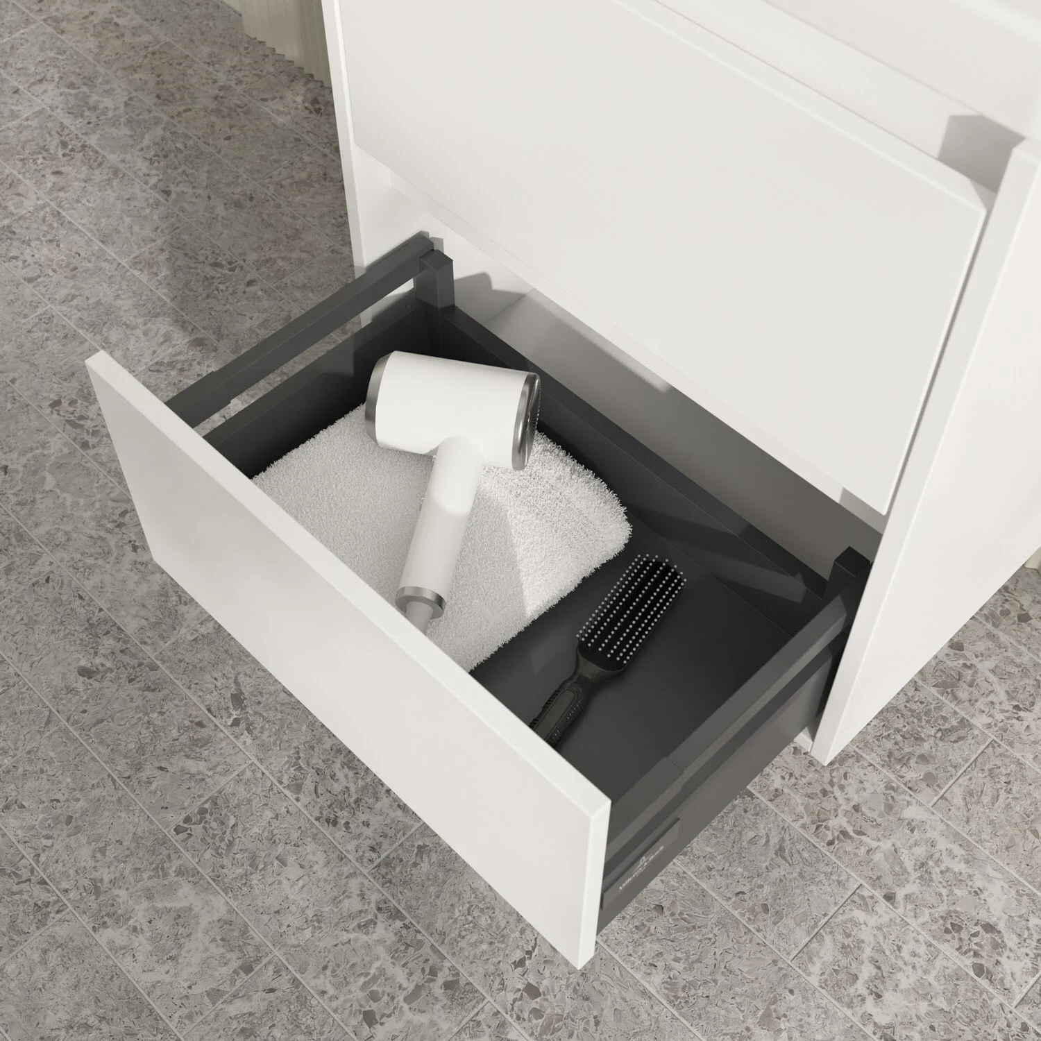 Villeroy & Boch Skyla Waschtischunterschrank 52,2 x 59,6 cm, 2 Auszüge Bild 4