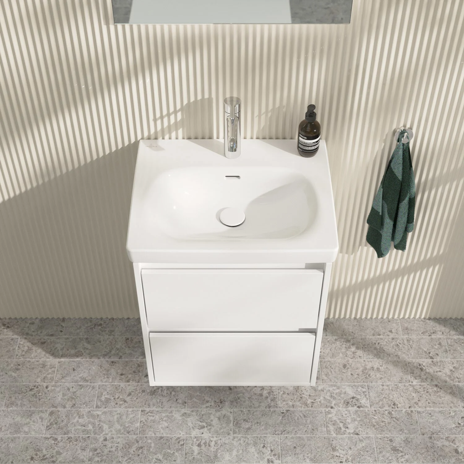 Villeroy & Boch Skyla Waschtischunterschrank 52,2 x 59,6 cm, 2 Auszüge Bild 8