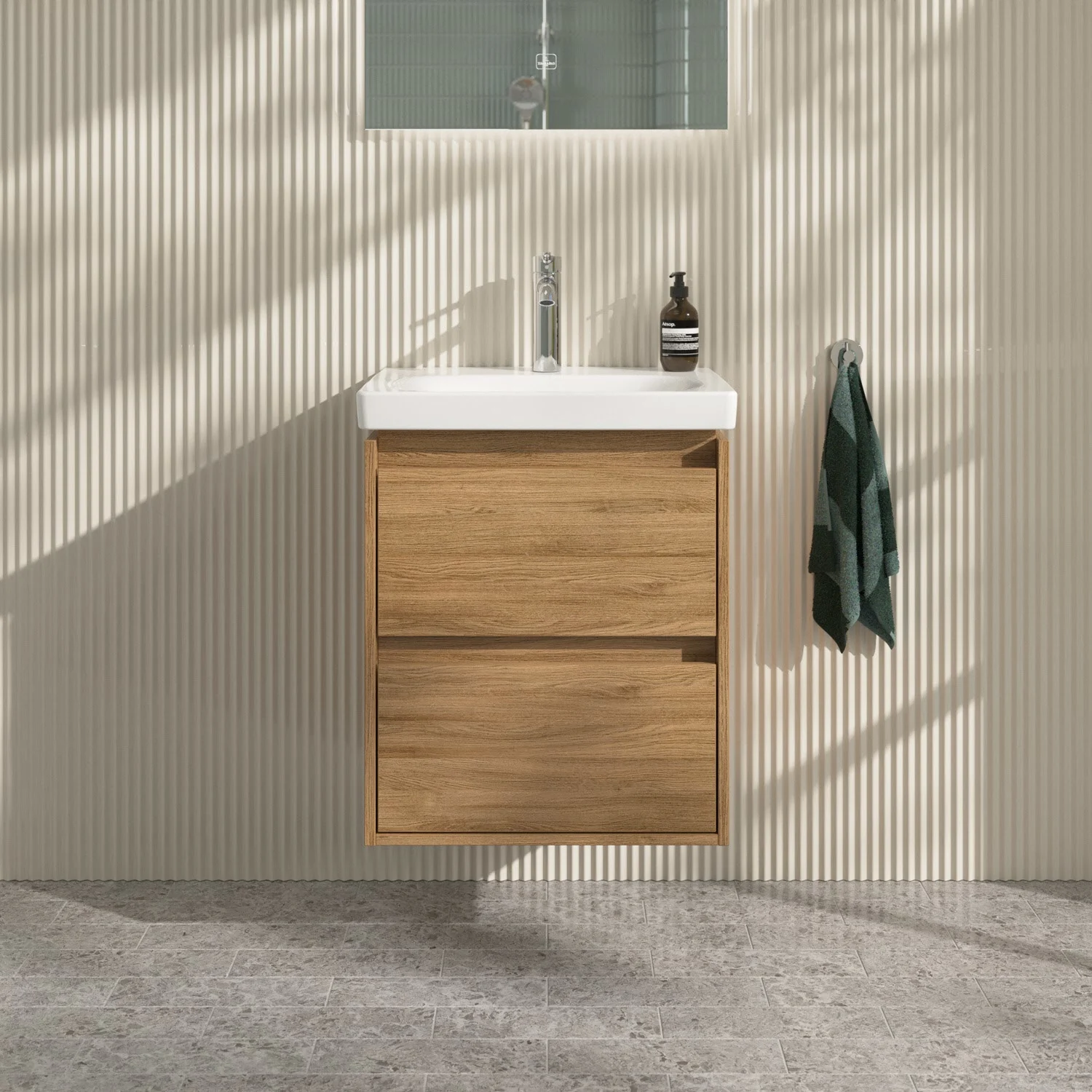 Villeroy & Boch Skyla Waschtischunterschrank 52,2 x 59,6 cm, 2 Auszüge Bild 9