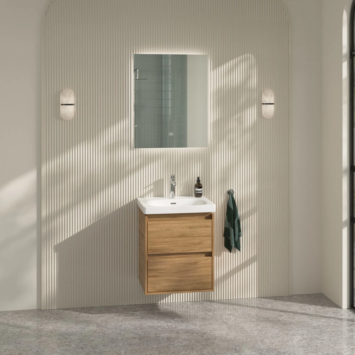 Villeroy & Boch Skyla Waschtischunterschrank 52,2 x 59,6 cm, 2 Auszüge Bild 10