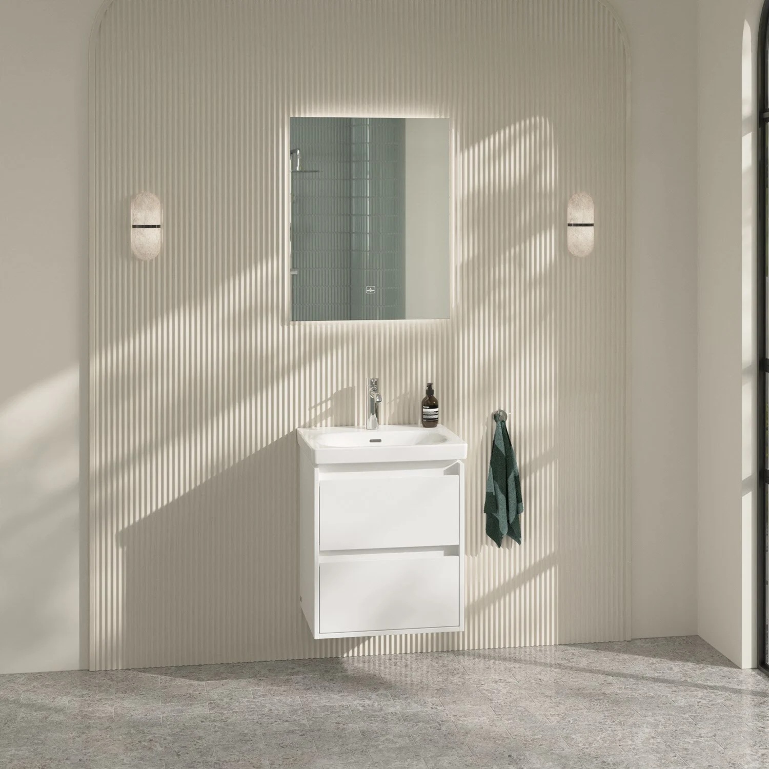 Villeroy & Boch Skyla Waschtischunterschrank 52,2 x 59,6 cm, 2 Auszüge Bild 10
