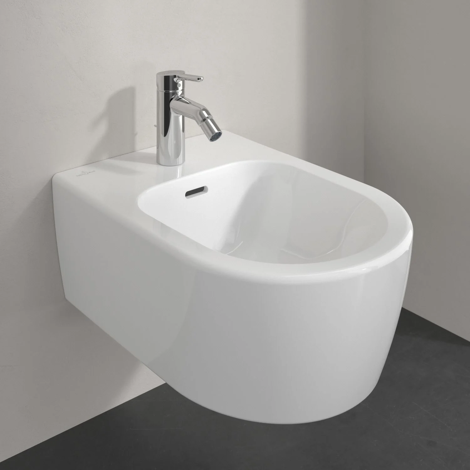 Villeroy & Boch Skyla Bidet wandhängend, 37 x 53 cm