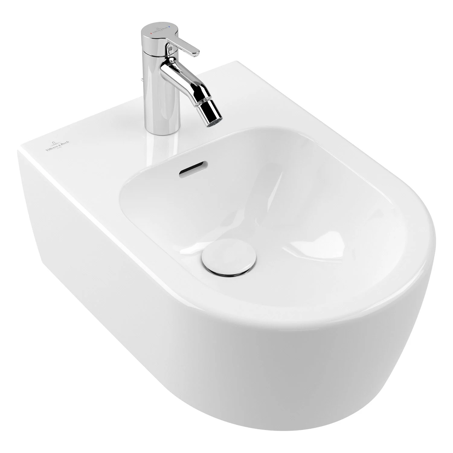 Villeroy & Boch Skyla Bidet wandhängend, 37 x 53 cm Bild 2