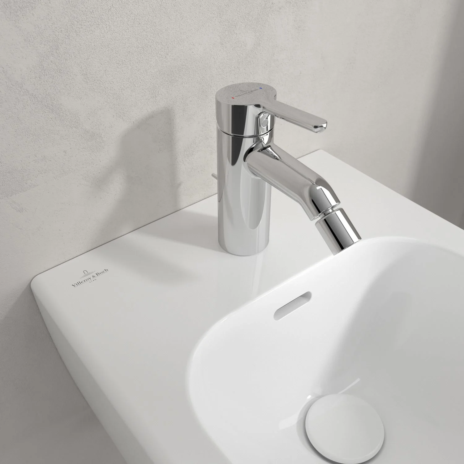 Villeroy & Boch Skyla Bidet wandhängend, 37 x 53 cm mit CeramicPlus Bild 4