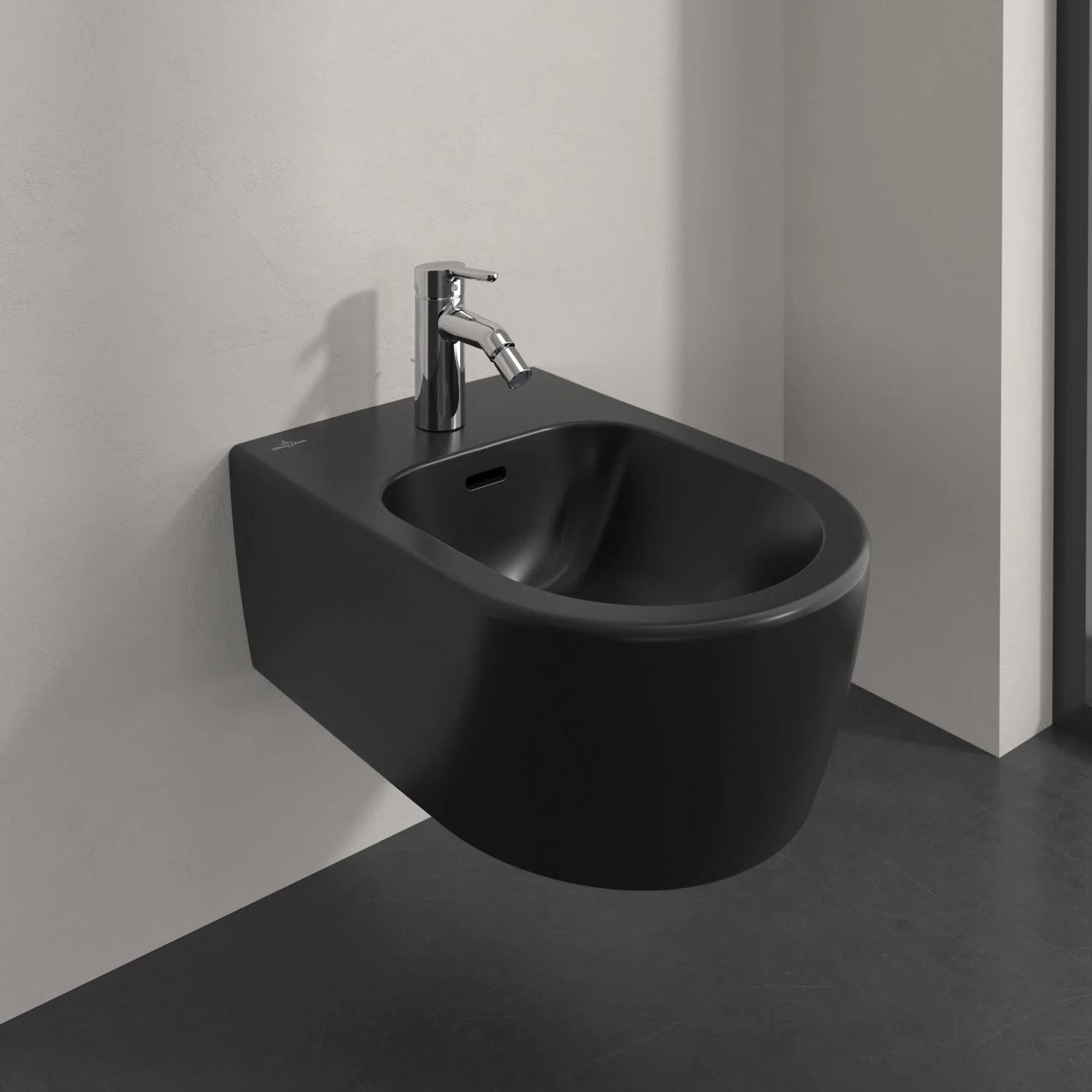 Villeroy & Boch Skyla Bidet wandhängend, 37 x 53 cm mit CeramicPlus Bild 8