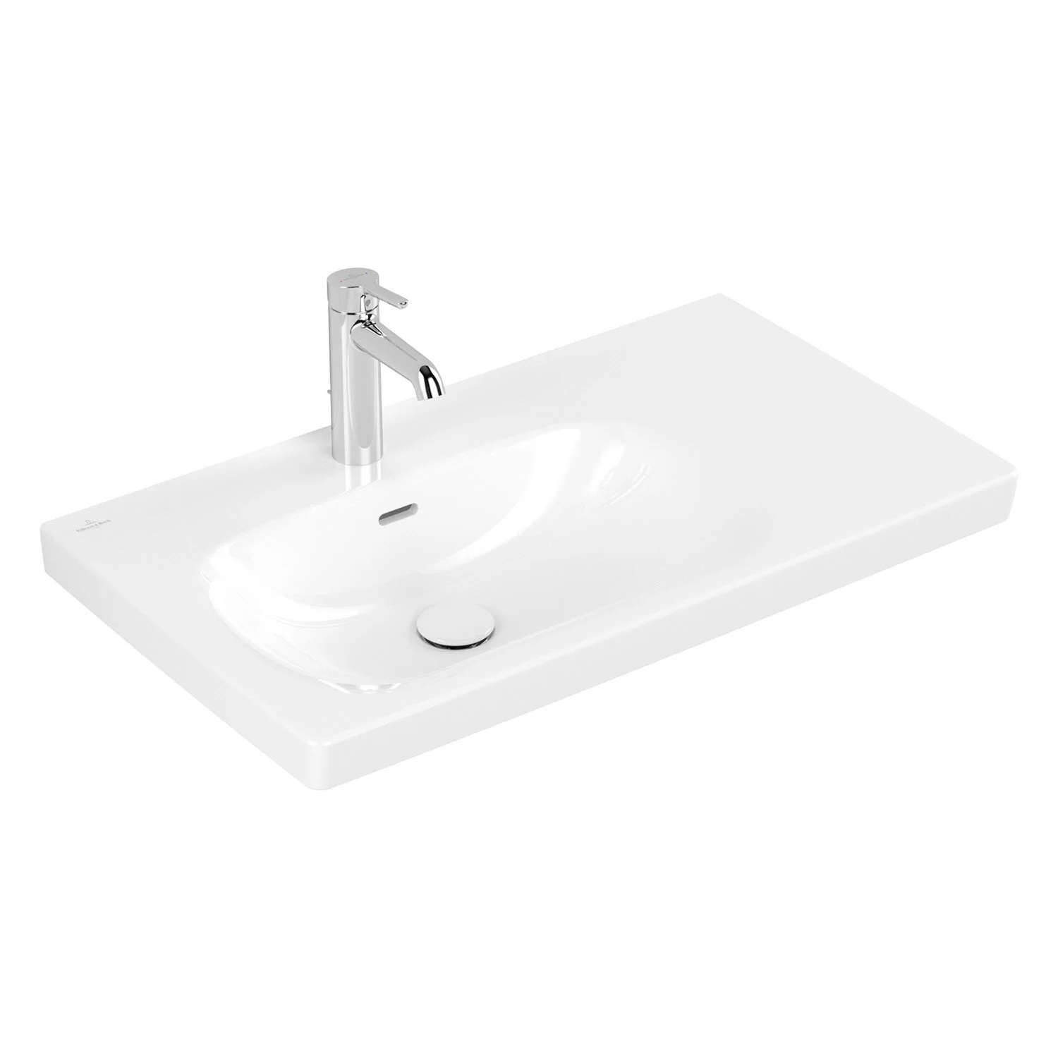 Villeroy & Boch Skyla Schrankwaschtisch 80 x 46 cm, mit Überlauf Bild 2